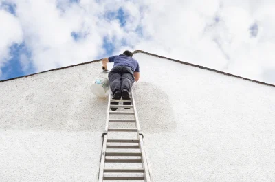 Peinture extérieure à Saussines — façades et ravalement